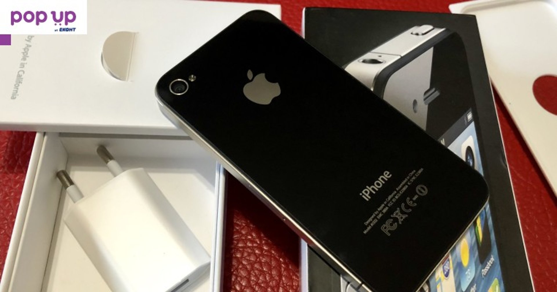 .Apple iPhone 4 16Gb Black Фабрично отключен