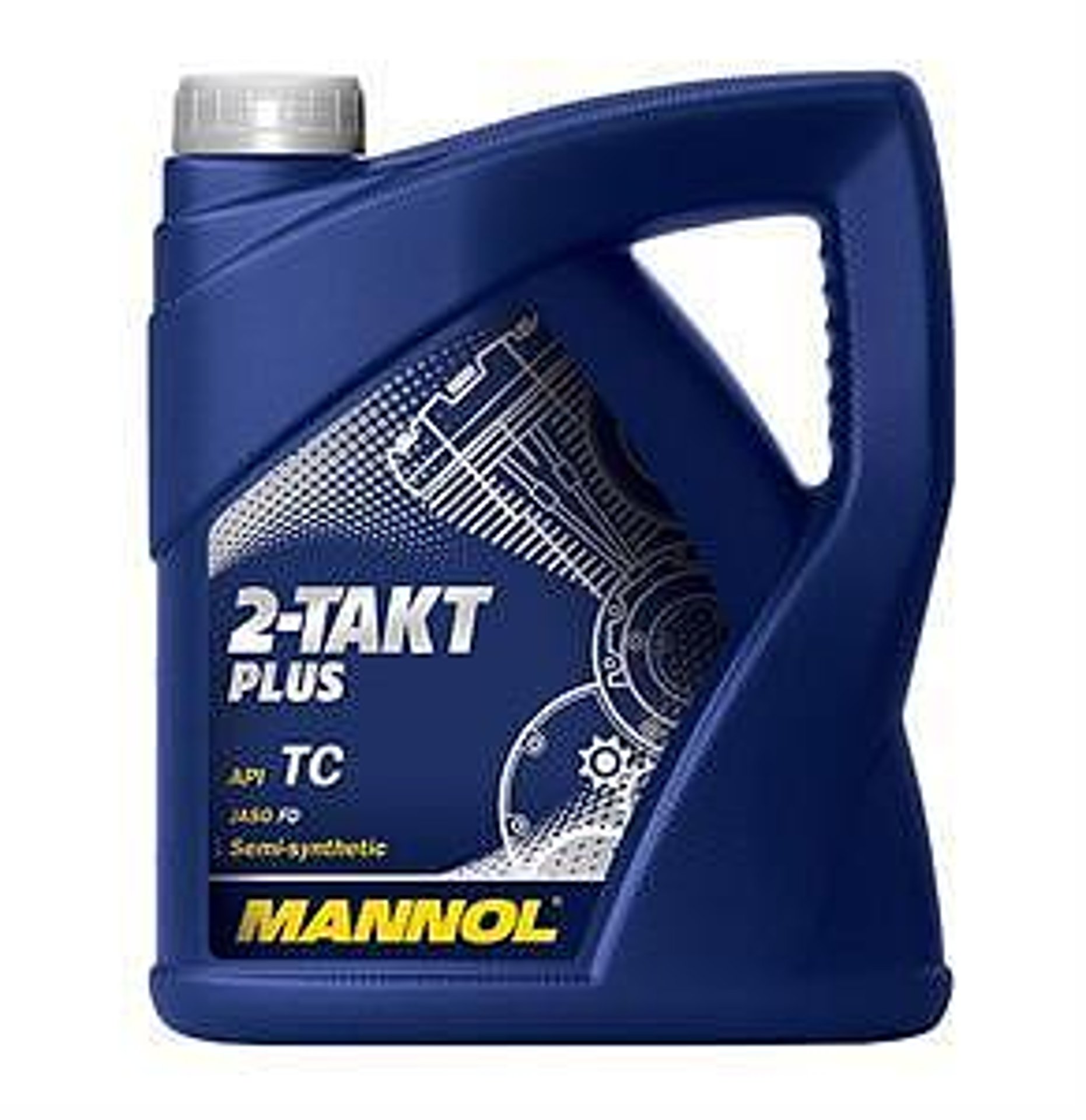 -MANNOL- 2-Takt Plus-TC  Semi-Synt. /7204 -1л