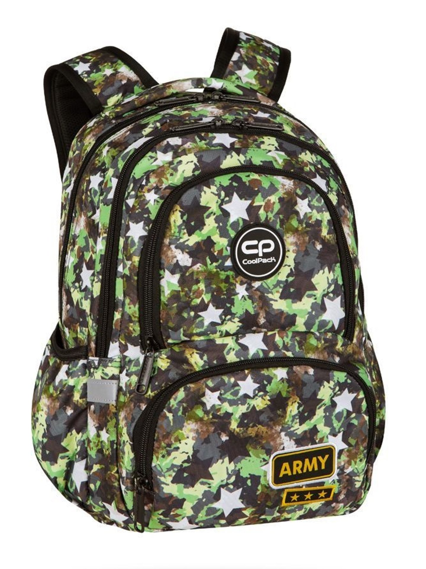 Ученическа раница COOLPACK - SPINER TERMIC - Army Stars