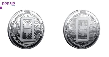 Theta Network coin ( THETA ) - Silver