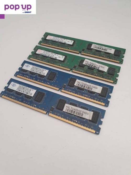 +Гаранция РАМ RAM памет DDR2 2GB памети за компютър