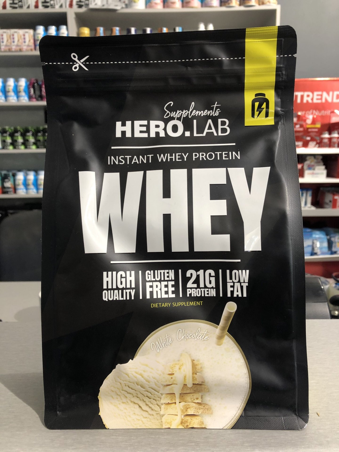 Промо Уникален Суроватъчен Whey Protein Hero Lab 750грама