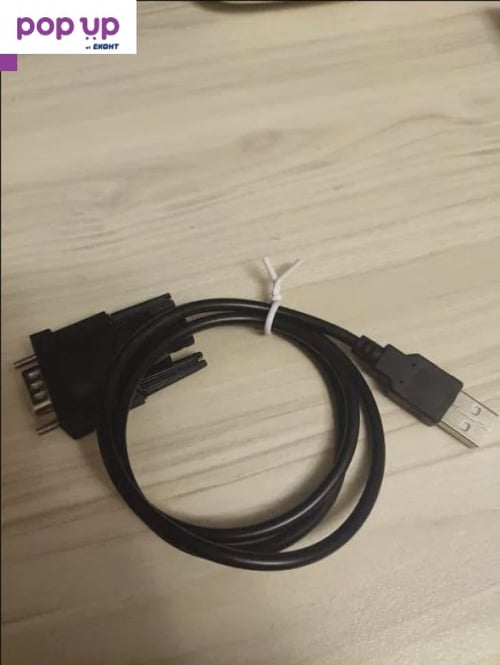Преходник кабел USB към serial RS 232 port