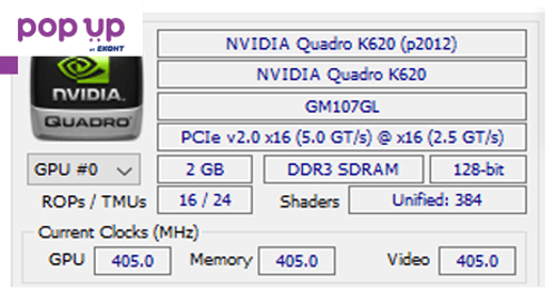 +Гаранция Видеокарта 2GB GPU видео карта NVIDIA Quadro K620
