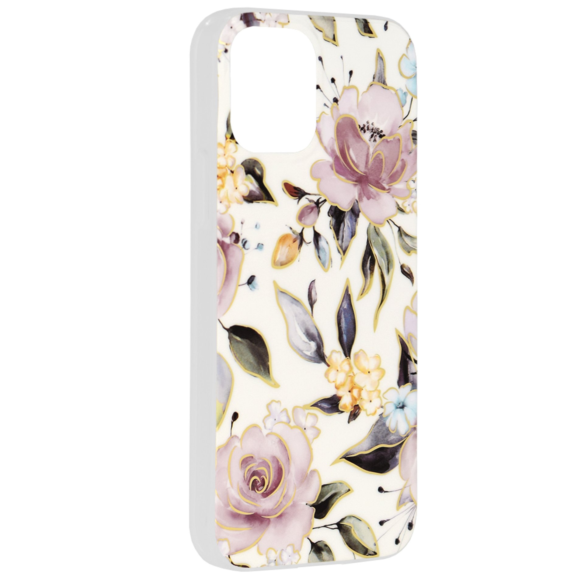 Techsuit - Marble Series - iPhone 12 / 12 Pro - Chloe White