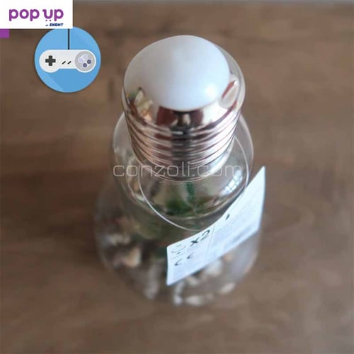 Декоративна стъклена лампа с LED осветление