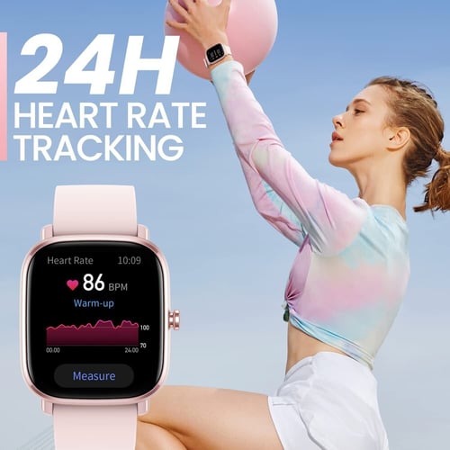 AMAZFIT Bip S Lite Sports Смарт часовник Здраве и фитнес Tracker Watch Pink A1823