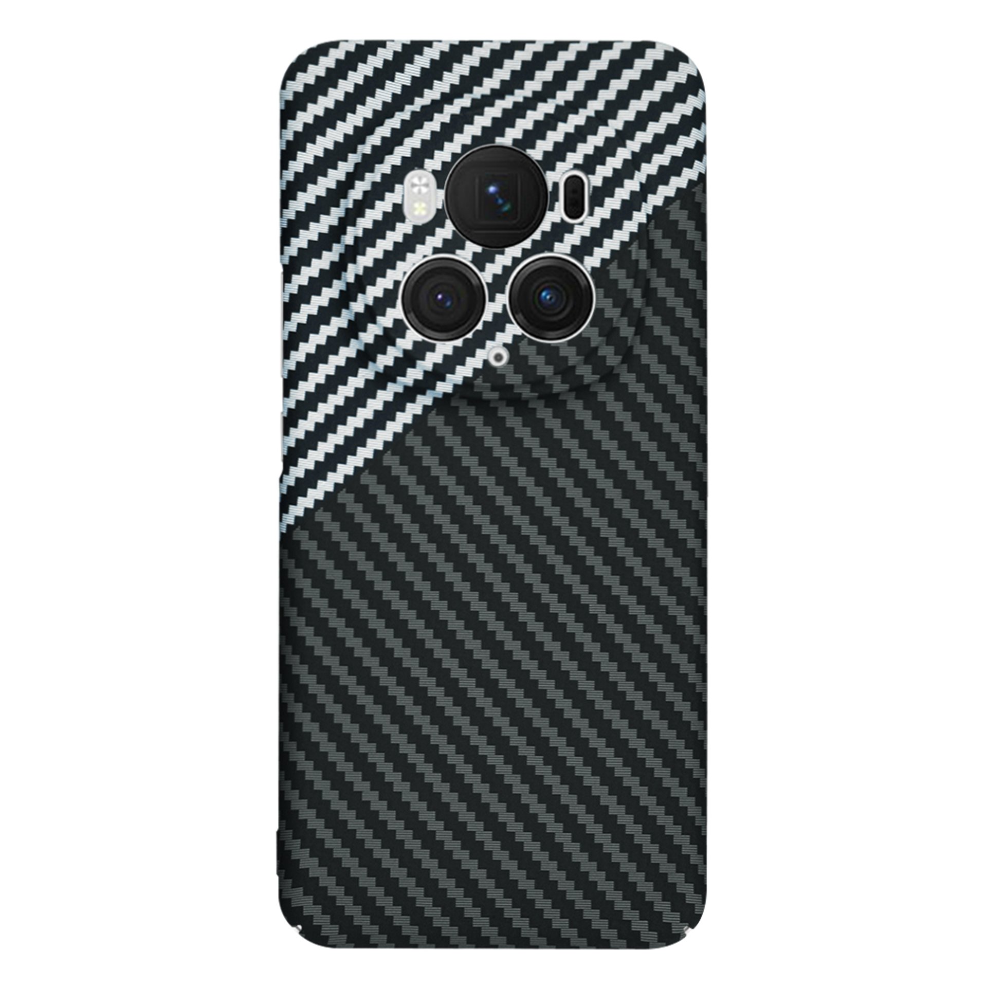 Кейс за Honor Magic6 Pro - Techsuit Carbonite FiberShell - Stealth Gray