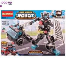 Детски конструктор робот и кола W4678