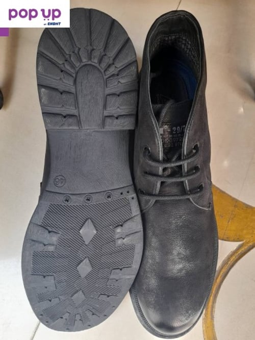 Мъжки обувки естествена кожа 46ти номер черни