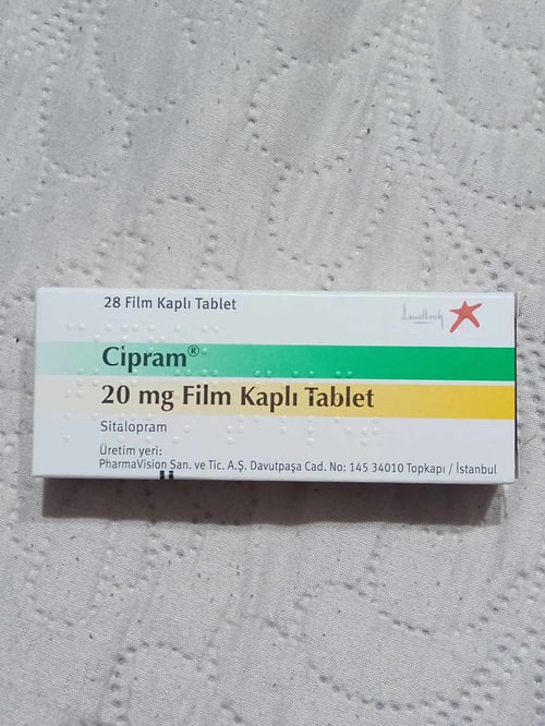 Cipram/Серопрам 20 mg. филмирани таблетки антидепресант повишава нивото на серотонин