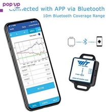 Bluetooth 9-осен инклинометър инженерен WitMotion BWT901CL