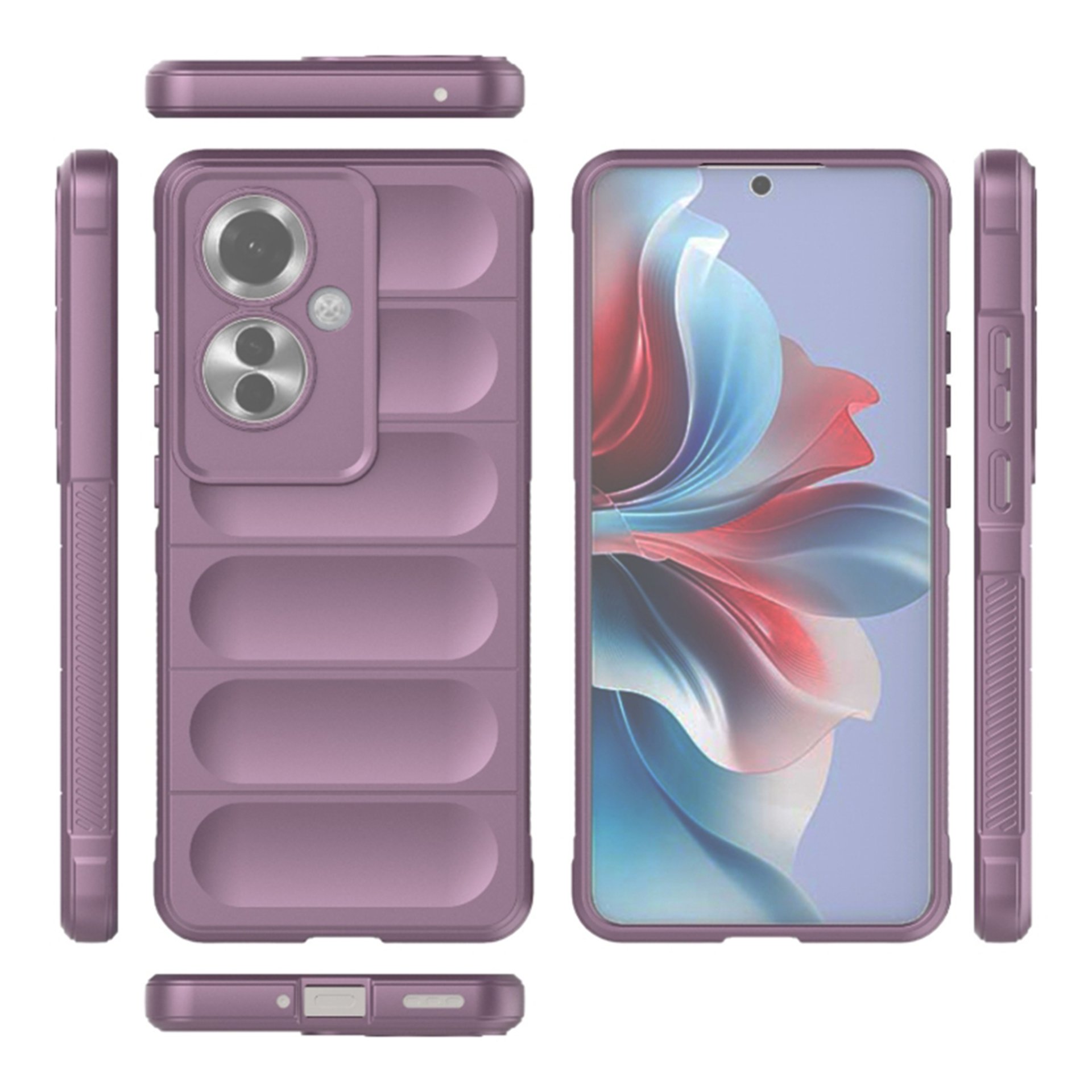 Кейс за Oppo Reno11 F - Techsuit Magic Shield - Purple