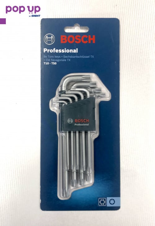 Торкс ключове, еврейска звезда, Bosch Professional