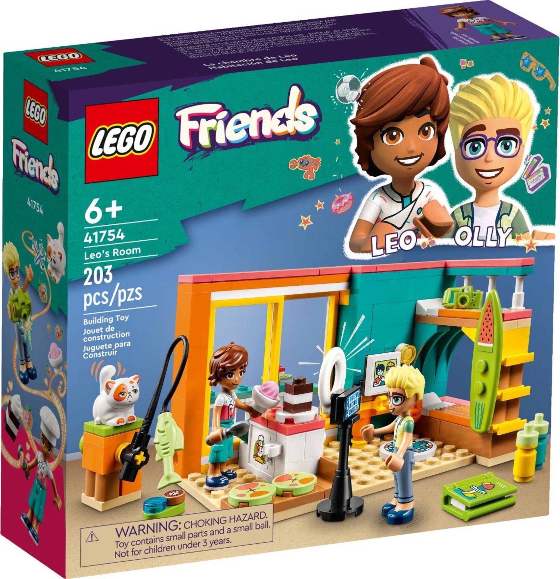 LEGO® Friends 41754 - Стаята на Лео