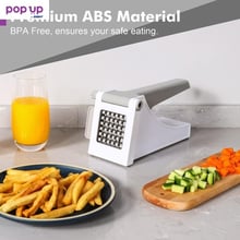 Машинка за нарязване на картофи от неръждаема стомана за кухнята