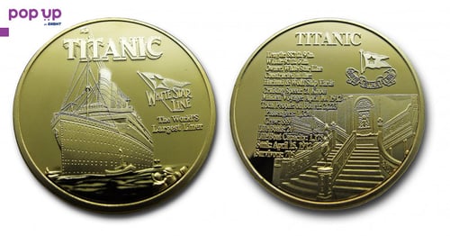 Титаник монета / Titanic coin - Gold