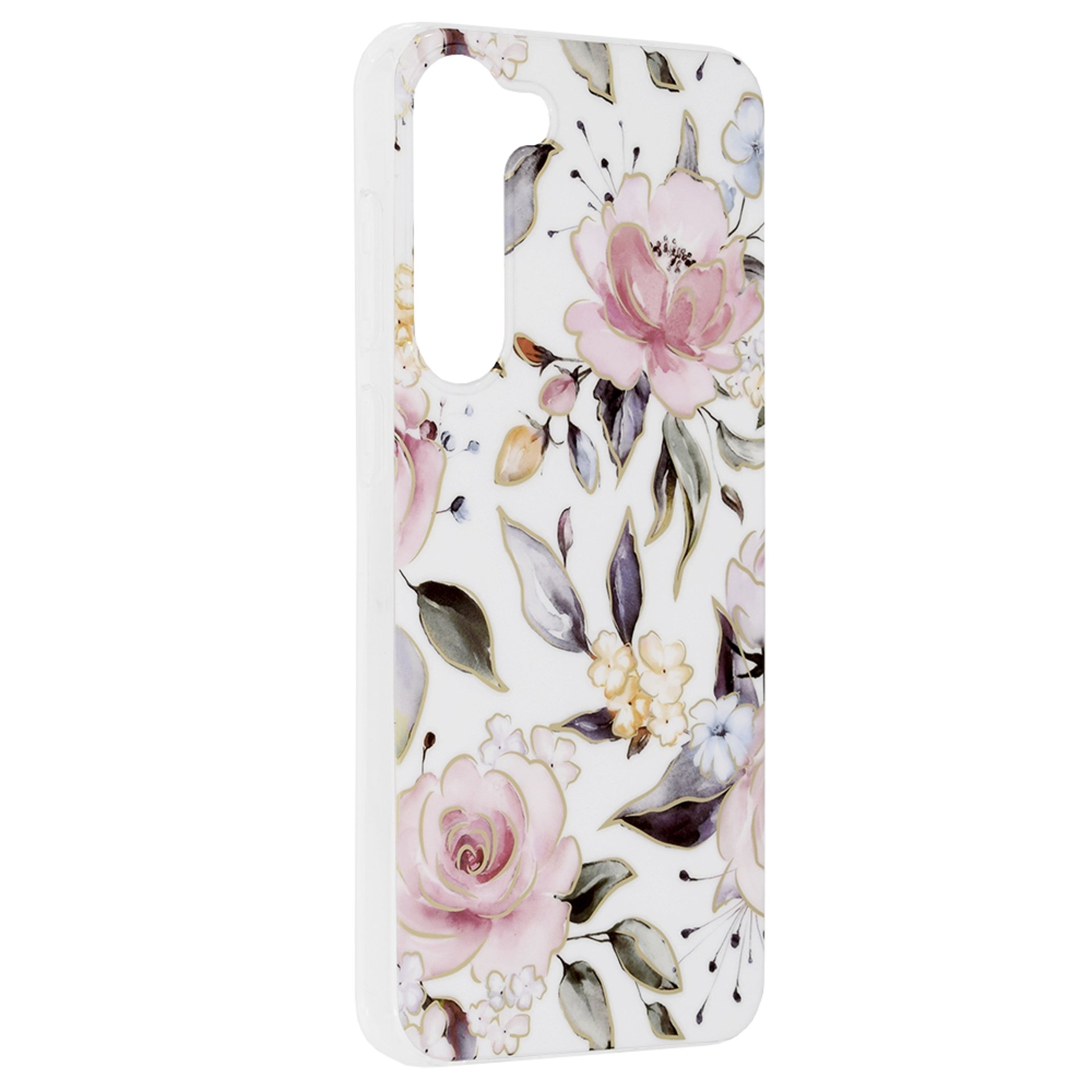 Techsuit - Marble Series - Samsung Galaxy S23 Plus - Chloe White