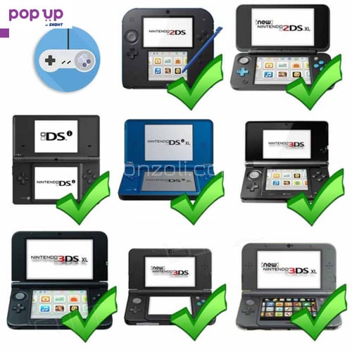 Зарядно устройство адаптер за Nintendo 3DS, DS, NEW 2DS, NEW 3DS XL и DS XL