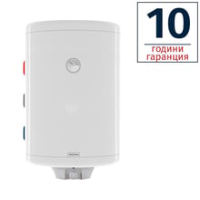 Електрически комбиниран бойлер TEDAN Combi Max Inox 100 литра, вертикален, неръждаем, една серпентина, изводи отляво, извод за термосонда, 3 kW