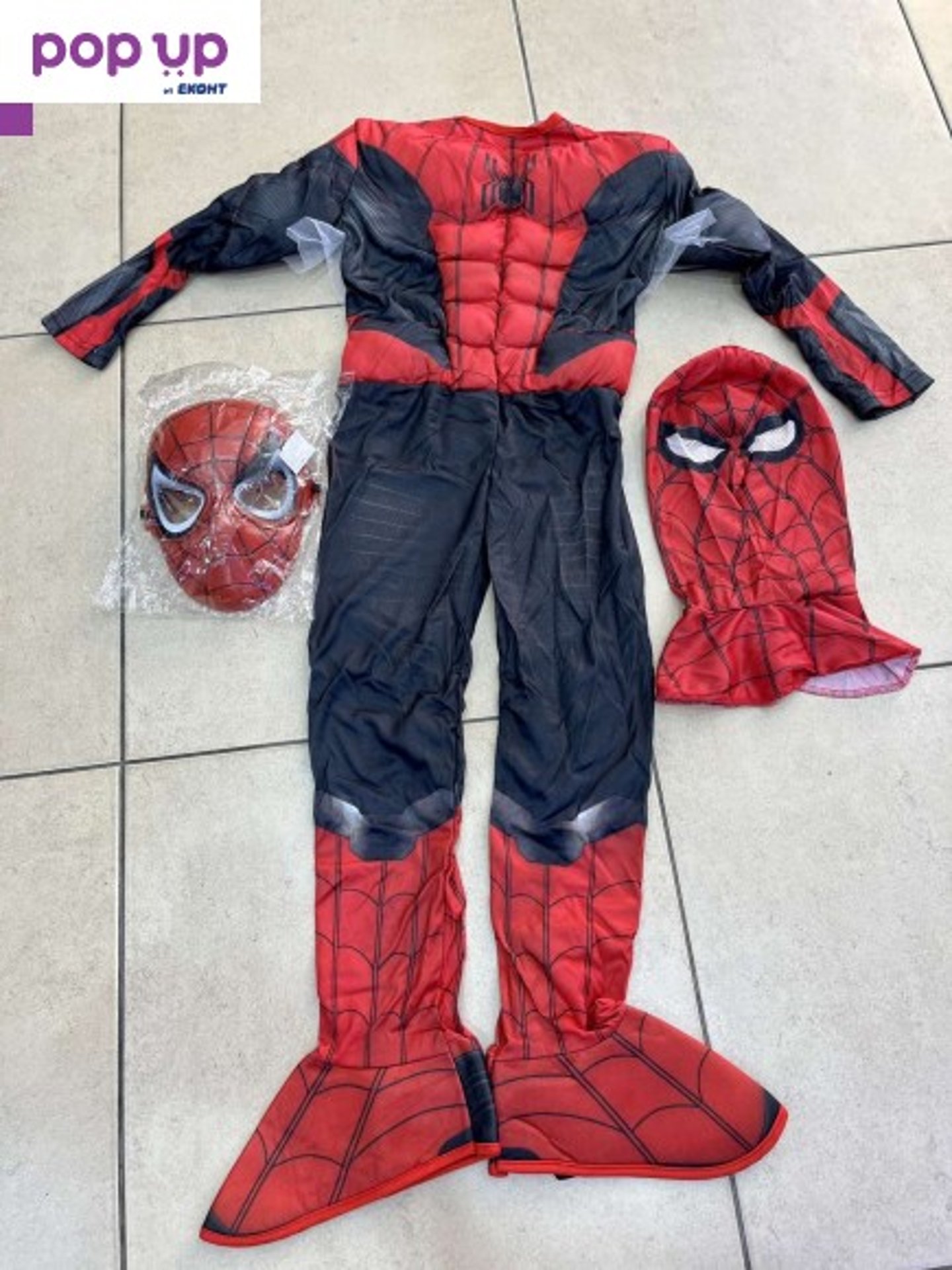 Спайдърмен костюм с мускули/Spider man costume