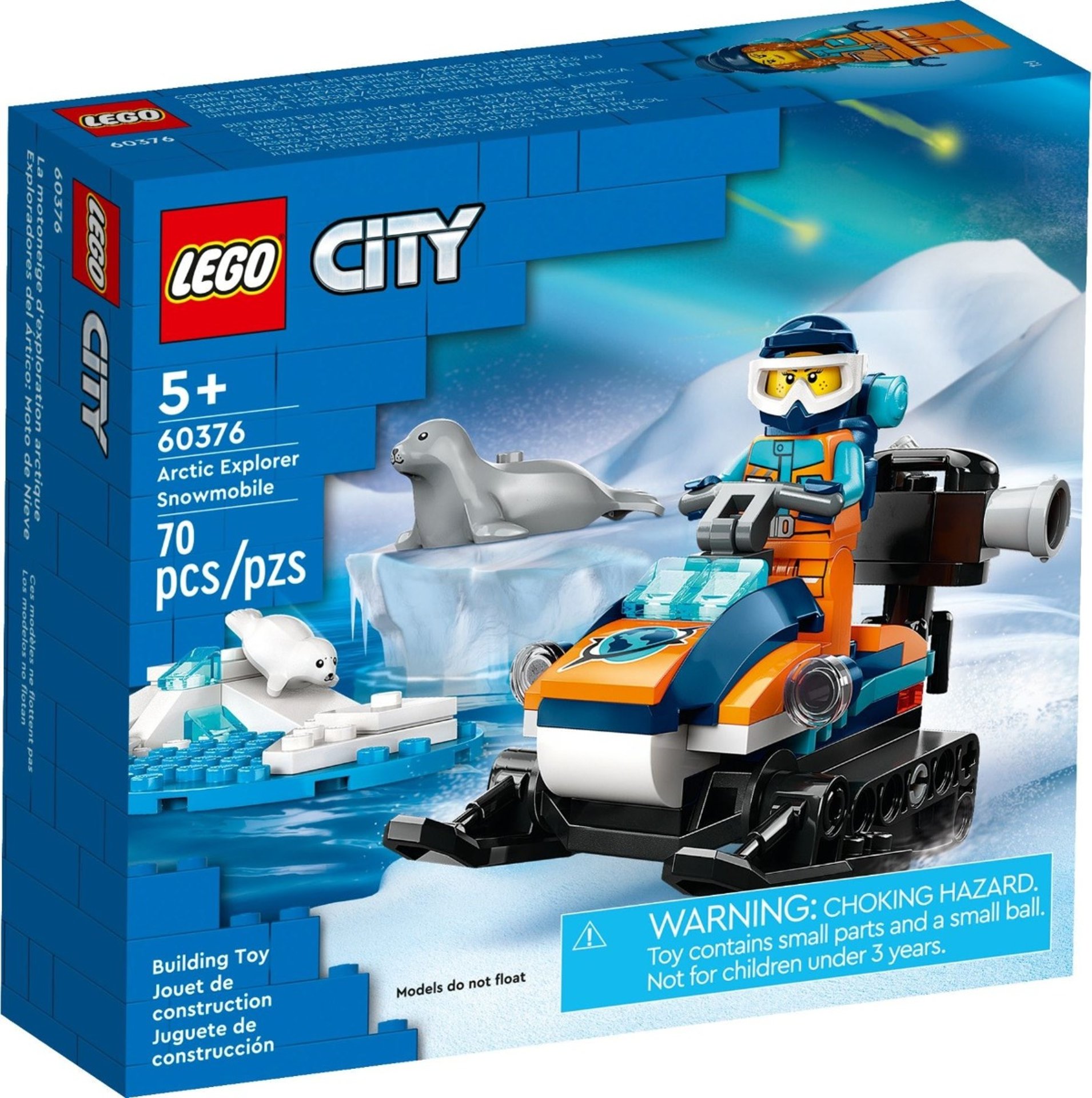 LEGO® City 60376 - Арктическа моторна шейна