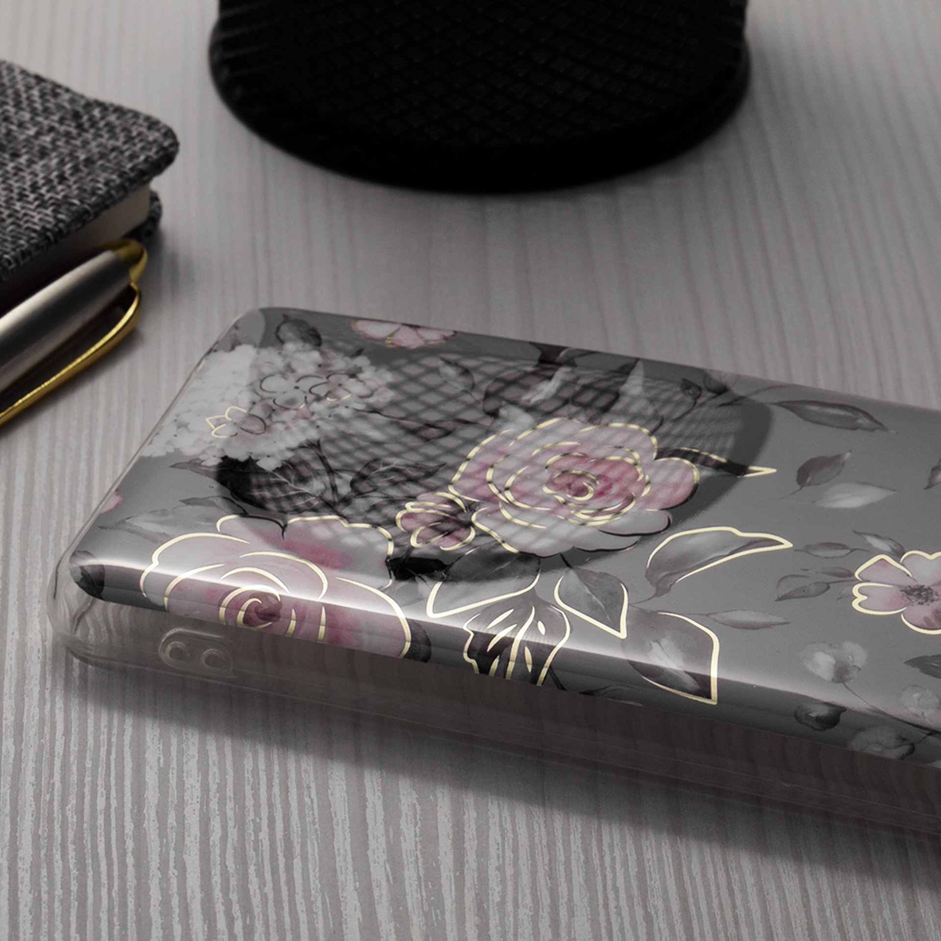 Кейс за Samsung Galaxy A05s - Techsuit Marble Series - Bloom of Ruth Gray