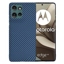 Motorola Edge 50 - Techsuit Carbonite FiberShell - Cyan