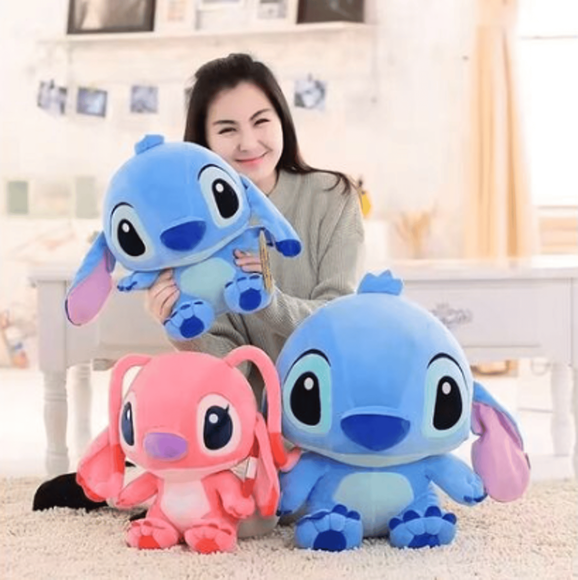 Плюшена играчка Лило и Стич, 30см, Lilo Stitch плюшени играчки