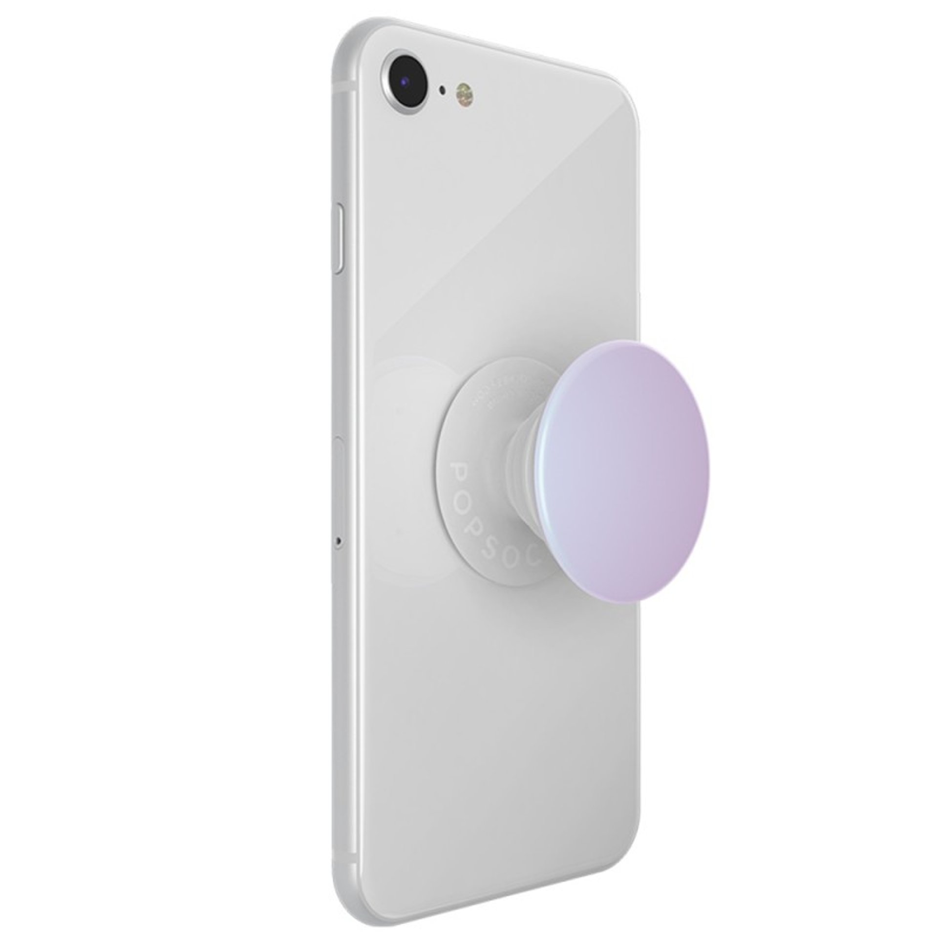 PopSockets - PopGrip - Chrome Mermaid White