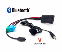 Bluetooth 5.0 модул за Renault - Clio, Megane, блутут за рено радио Update List + Микрофон
