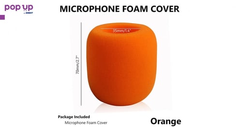 Ветробран за Микрофон / Sponge / - Оранжев