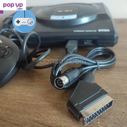 RGB кабел с V-pin за Sega Mega 1 / Sega Genesis оригинални видео конзоли