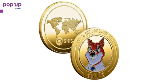 Шиба Ину монета / Shiba Inu: The Dogecoin Killer coin ( SHIB ) - Gold