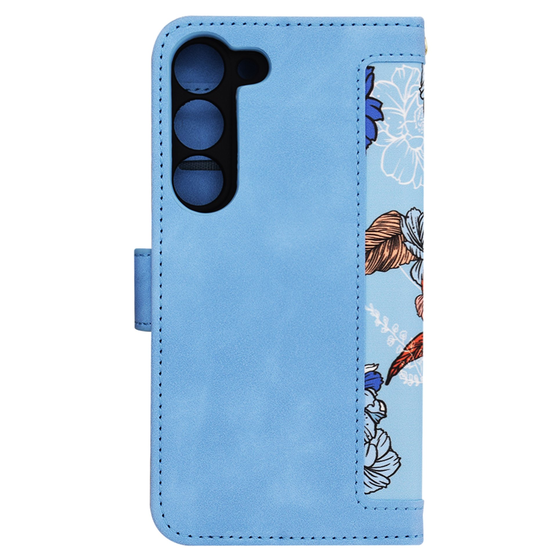 Techsuit - FlipCraft - Samsung Galaxy S23 - VibrantВ Blue