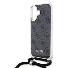 iPhone 15 Pro Max - Калъф Guess 4G Collection Leather MagSafe (GUHMP15XG4GFRW) - Кафяв