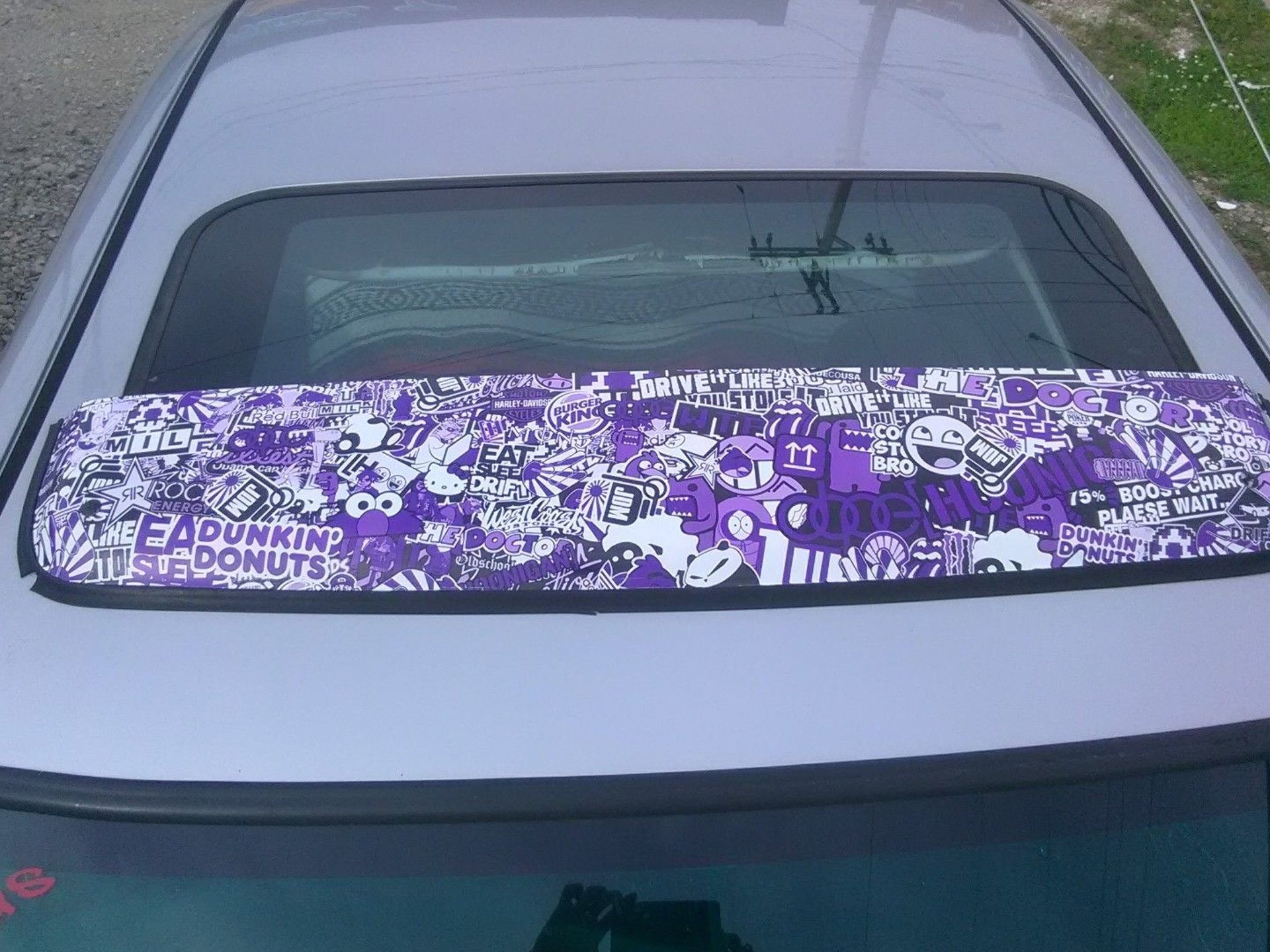 БОМБ стикер ШАРЕН sticker BOMB 150х50см JDM