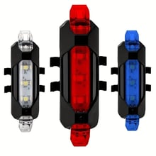 Акумулаторни LED стоп светлини за велосипед, ел. скутер - 3 цвята