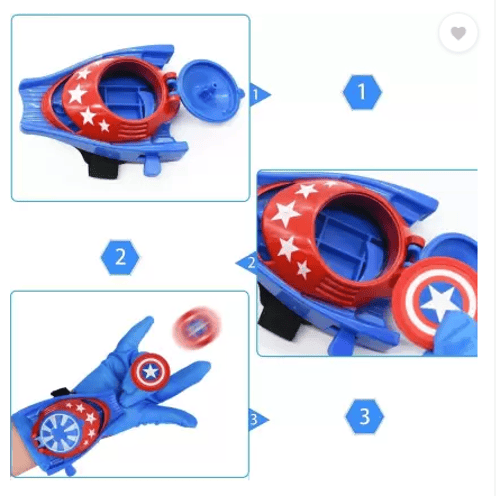 Ръкавица с изстрелвачка на Капитан Америка