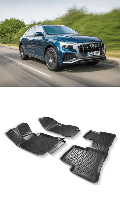 Гумени стелки Rizline съвместими с Audi Q8 2018+