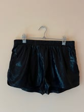 Kate Kasin Къси черни панталонки с ластик и джобове L размер 🖤