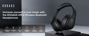 DOQAUS Life 4 Bluetooth слушалки висок клас