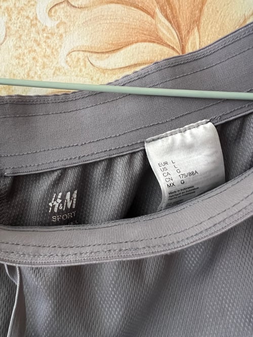 H&M Сиви къси панталонки L размер 🩶