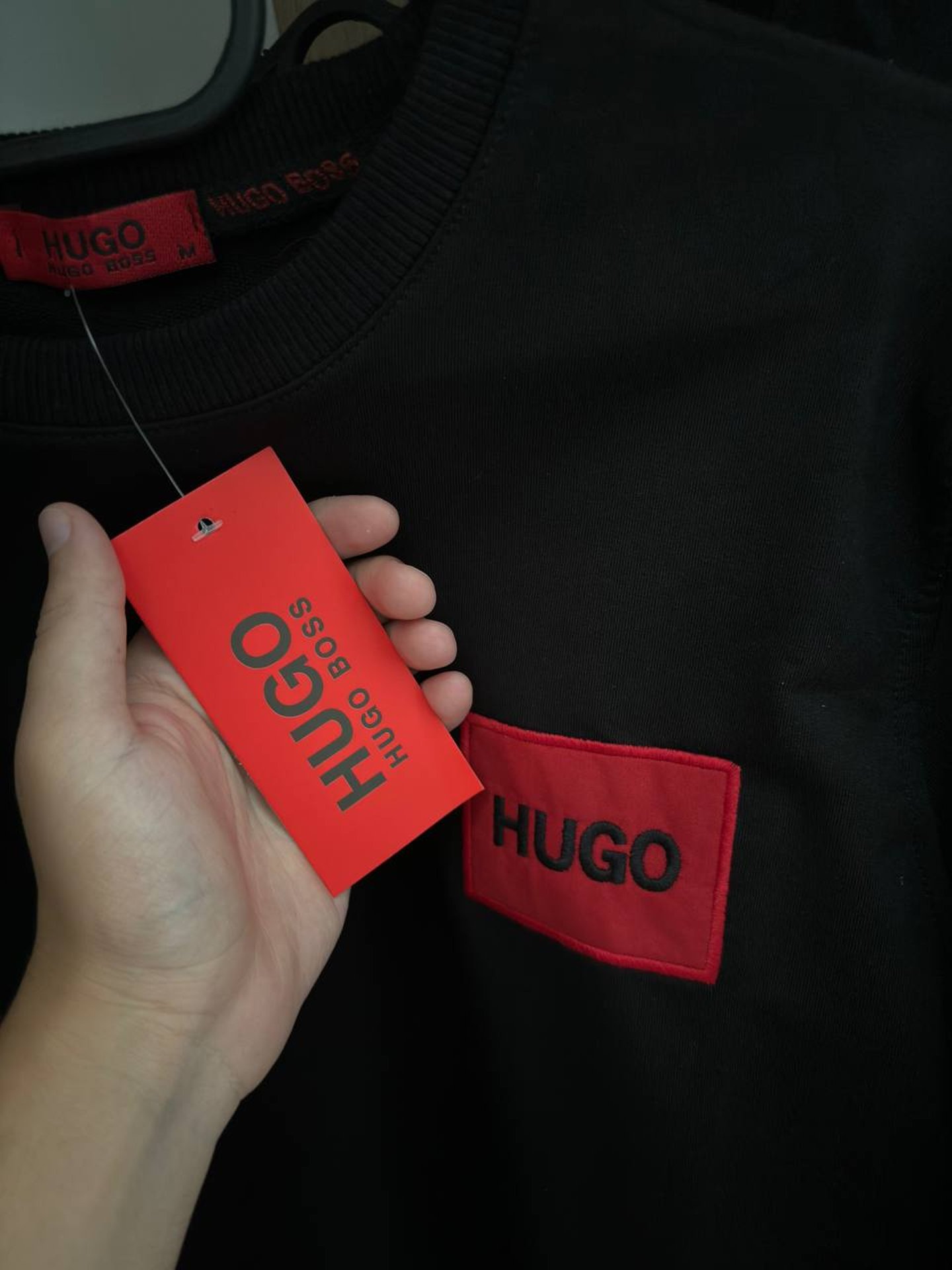 Hugo Boss Черна блуза M-2XL