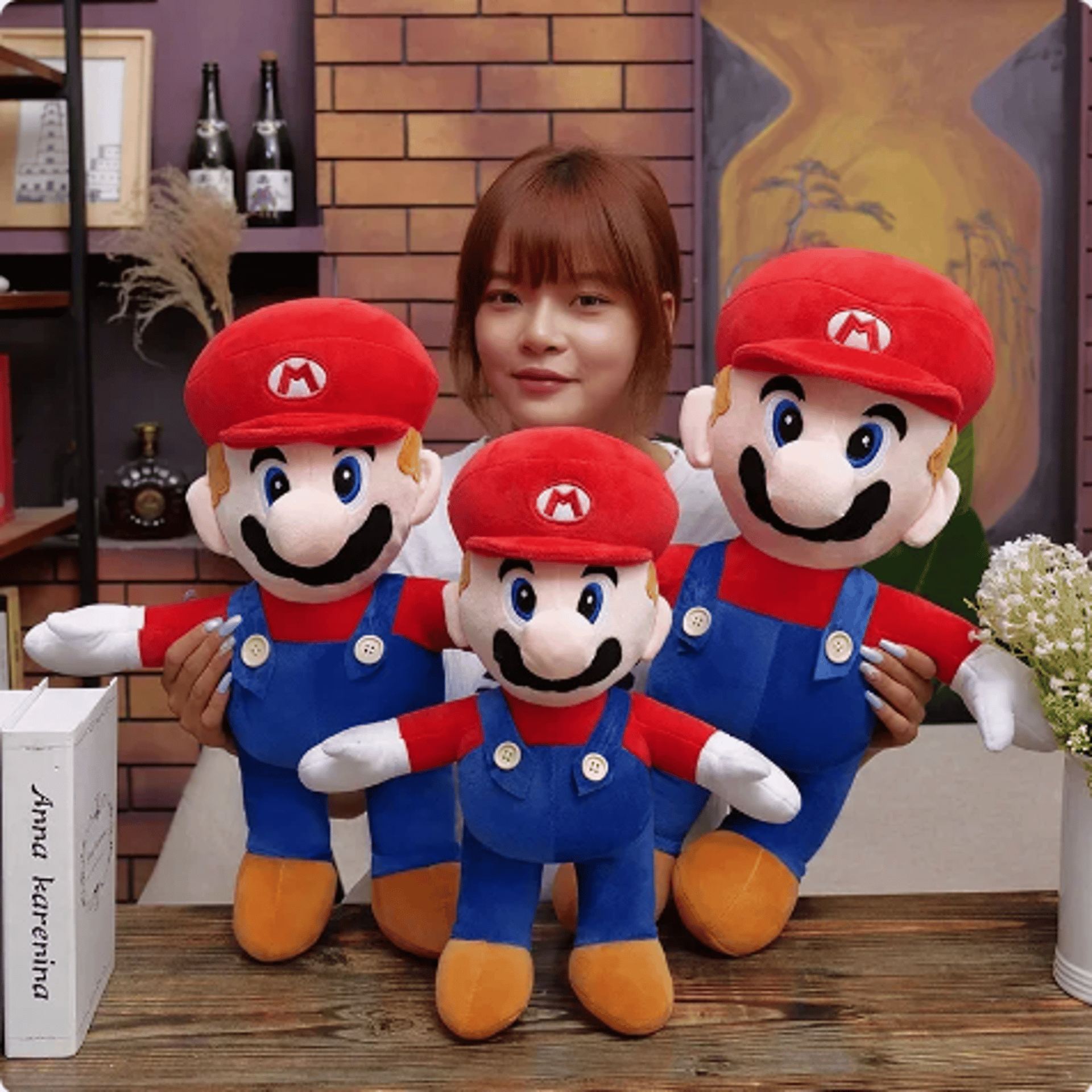 Плюшена играчка Супер Марио Super Mario, 30см, Супер Марио плюшени играчки