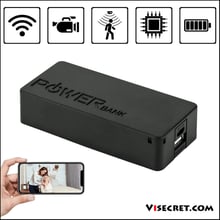 4K WiFi скрита камера в Power Bank - Шпионска камера