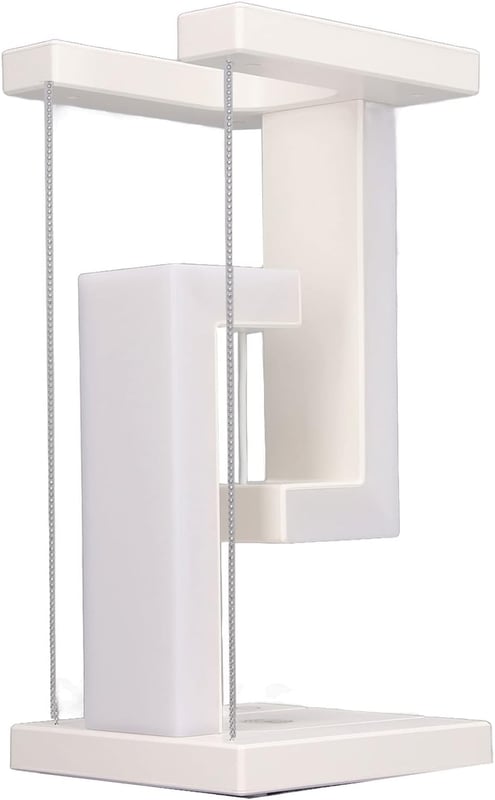 Tensegrity Магнитна левитационна настолна лампа, с USB порт Безжично зарядно устройство