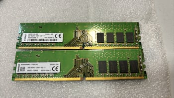 16GB (2x8GB) DDR4 Kinsgton PC4-2666V (2666-Mhz,CL-19,1.2V)