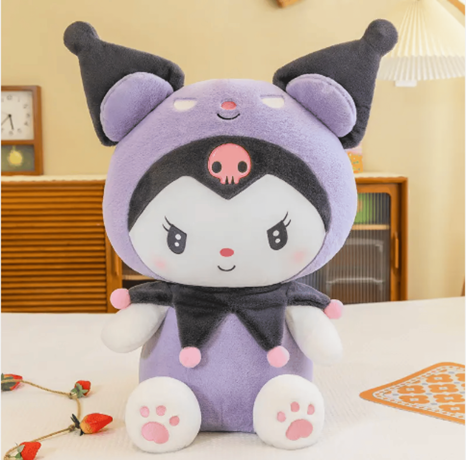 Плюшена играчка Hello Kitty Kuromi Куроми, 50см