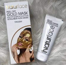 𝐍𝐀𝐓𝐔𝐑𝐅𝐀𝐂𝐄 𝐆𝐎𝐋𝐃 𝐌𝐀𝐒𝐊 - Пилинг златна маска за почистване и овлажняване на кожата 100мл.